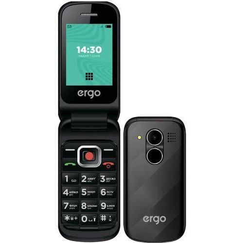Мобільний телефон Ergo F241 Dual Sim, Black