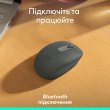 Миша бездротова Logitech M196, Graphite (910-007459)