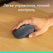 Миша бездротова Logitech M196, Graphite (910-007459)