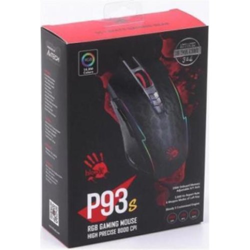 Миша дротова, ігрова A4Tech Bloody P93s, Snake