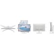 Монітор Dell S2725DS, 27 IPS, 100Hz, White/Black (210-BMHF)