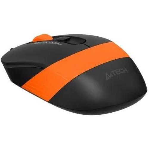 Миша дротова A4Tech FM10S, USB, Orange/Black