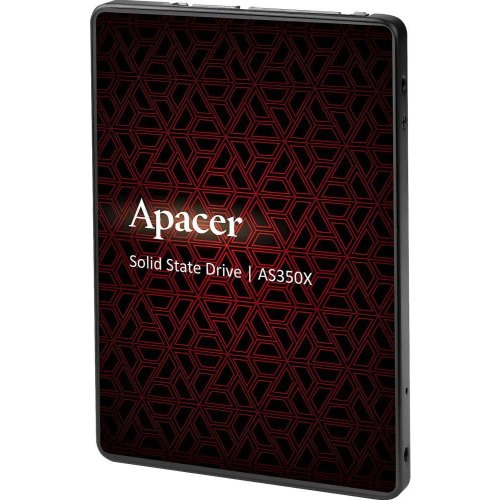 Накопичувач SSD Apacer AS350X, 2TB, 2.5 SATAIII, 3D TLC (AP2TBAS350XR-1)