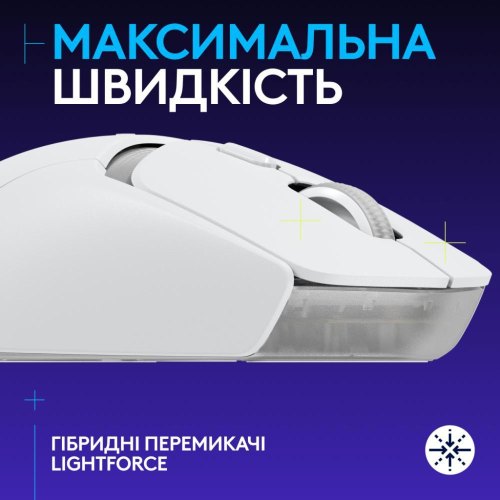 Миша бездротова Logitech G309, White (910-007207)