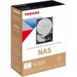 Жорсткий диск Toshiba N300 NAS, 10TB, SATA, 7200rpm, 512MB (MN10ADA10TS)