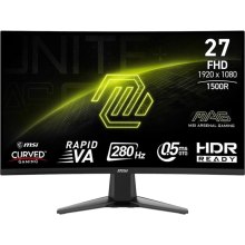Монітор MSI MAG 276CXF, 27 VA, 280Hz, вигнутий, Black