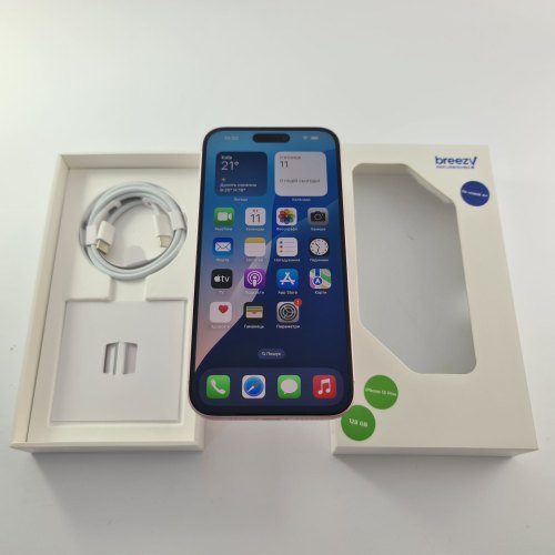 Смартфон Apple iPhone 15 Plus eSIM 128 GB Pink USED **