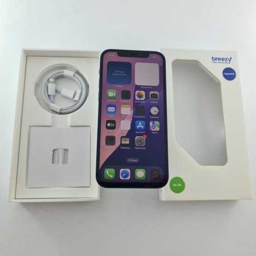 Смартфон Apple iPhone 12 64 GB Blue USED **