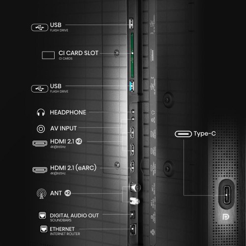 Телевізор HISENSE 65U8Q