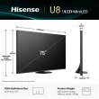 Телевізор HISENSE 75U8Q