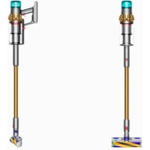 Вертикальний + ручний пилосос (2в1) Dyson V15 Detect Absolute 2023 Gold/Gold (447000-01)