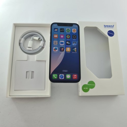 Смартфон Apple iPhone 12 mini  64 GB Black USED **