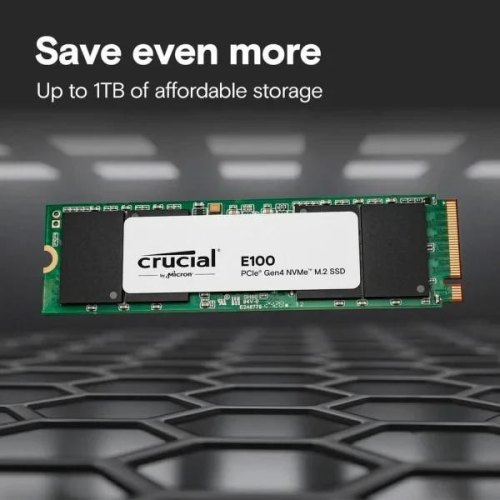 Накопичувач SSD Micron E100 1TB M.2 2280 (CT1000E100SSD8)