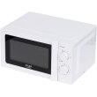 Мікрохвильова піч Adler AD 6205, 20л, 700Вт, механічне керування, відкриття ручкою, біла
