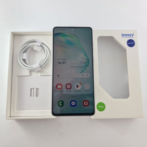 Смартфон Samsung Galaxy Note 10 Lite 128 GB Silver USED **