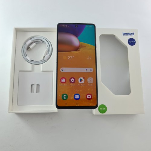 Смартфон Samsung Galaxy A71 128 GB Silver USED **