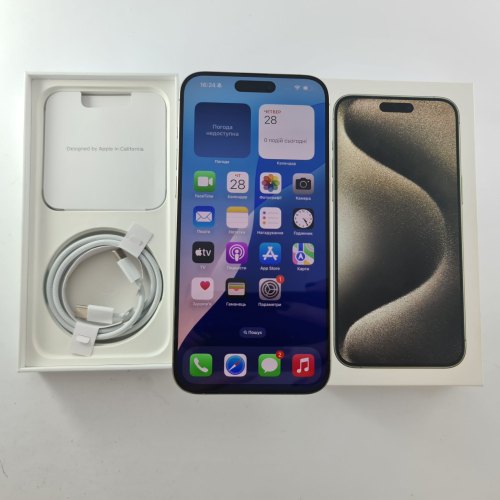 Смартфон Apple iPhone 15 Pro Max 256 GB Natural Titanium USED **