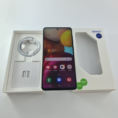 Смартфон Samsung Galaxy A71 128 GB Black USED **