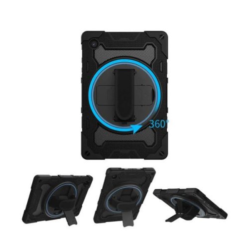 Чохол для планшета броньований Becover Horizontal handle, для Samsung Galaxy Tab A9 SM-X115 8.7 Black (712914)