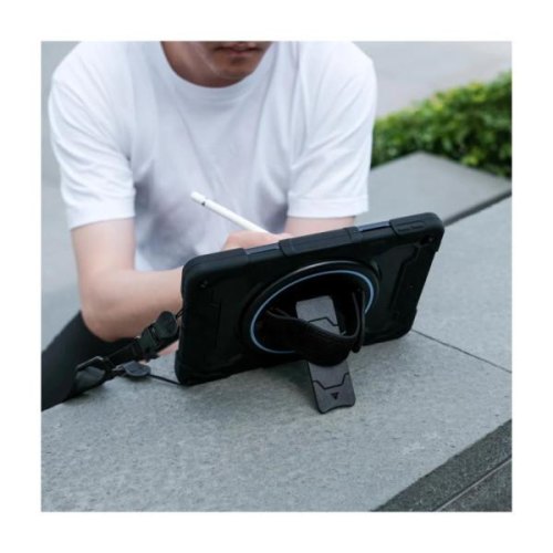 Чохол для планшета броньований Becover Horizontal handle, для Samsung Galaxy Tab A9 SM-X115 8.7 Black (712914)