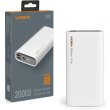 Зовнішній акумулятор Powerbank VIDEX VPB-320-W, 20000mAh, 22.5W, White