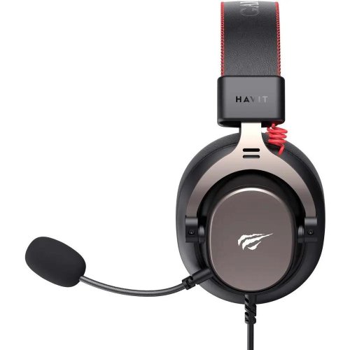 Гарнітура дротова, ігрова Havit HV-H2015E, Black