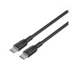 Кабель Havit HV-CB308C, USB Type-C to USB Type-C, PD60W, 3A, 1м, Black