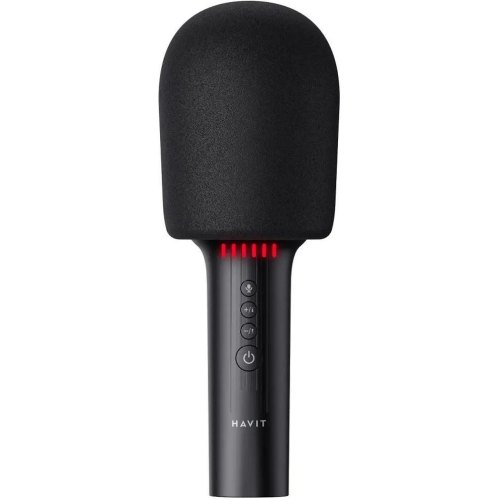 Мікрофон караоке портативний Havit HV-SK851BT, 5W, Black