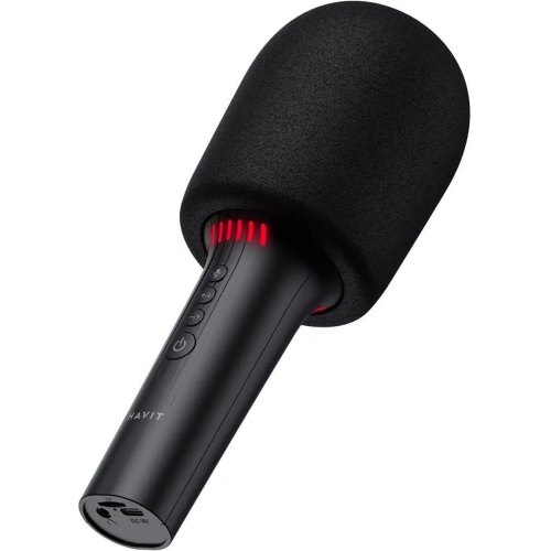 Мікрофон караоке портативний Havit HV-SK851BT, 5W, Black