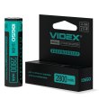 Акумулятор VIDEX, Li-ion, 18650-P, захист, 2800mAh, 1шт
