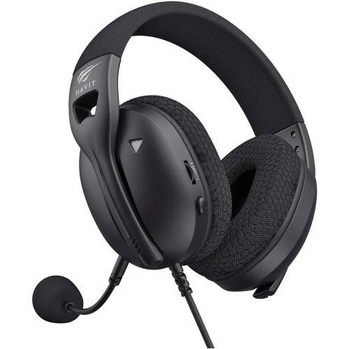 Гарнітура дротова, ігрова Havit HV-Fuxi-H5d, Black