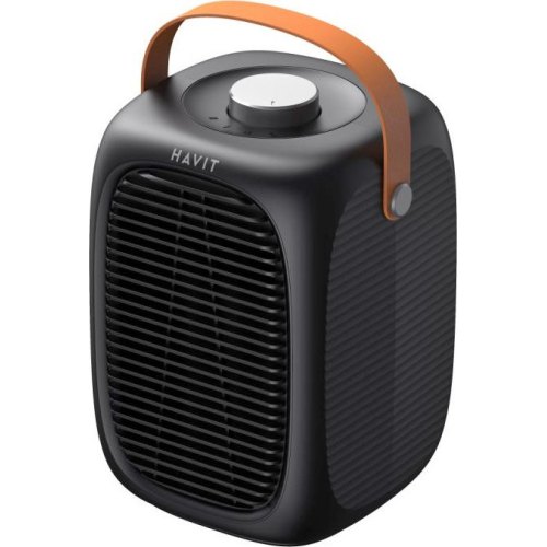 Тепловентилятор Havit HV-HT1225, 1000W, Black