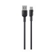 Кабель Havit HV-CB307C, USB Type-A to USB Type-C, 3A, 1м, Black