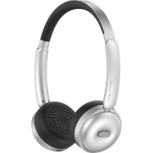 Навушники бездротові Havit VINTAGE 01H, Silver (HV-H616BT-SV)