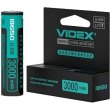 Акумулятор VIDEX, Li-ion, 18650-P, захист, 3000mAh, 1шт