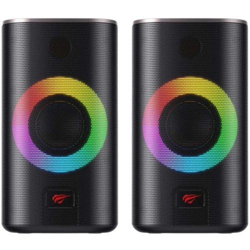 Акустична система Havit HV-SK212SE, USB, RGB, Black