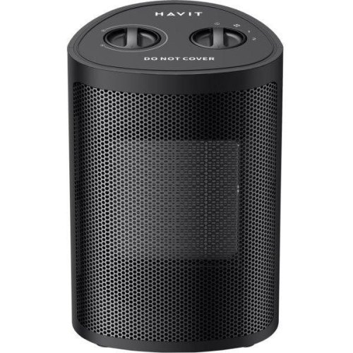 Тепловентилятор Havit HV-HT1227, 1500W, Black