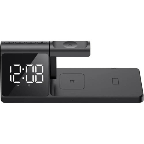 Бездротовий зарядний пристрій Havit HV-W3042 5in1, 15W, Black