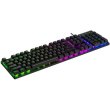 Клавіатура дротова, ігрова Havit HV-KB101L, мембранна, RGB, Black