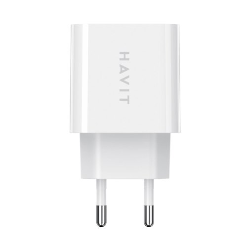 Мережевий зарядний пристрій Havit HV-UCP007, USB Type-A/USB Type-C, 20W