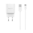 Мережевий зарядний пристрій Havit HV-ST113, USB Type-A, кабель USB Type-A to USB Type-C