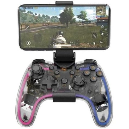 Геймпад бездротовий Havit HV-G180BT RGB Transparent