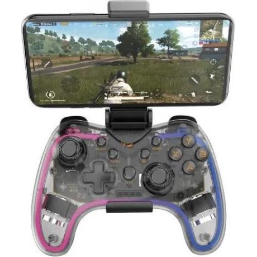 Геймпад бездротовий Havit HV-G180BT RGB Transparent