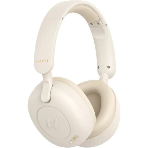 Навушники бездротові Havit HV-H655BT, ANC, Beige