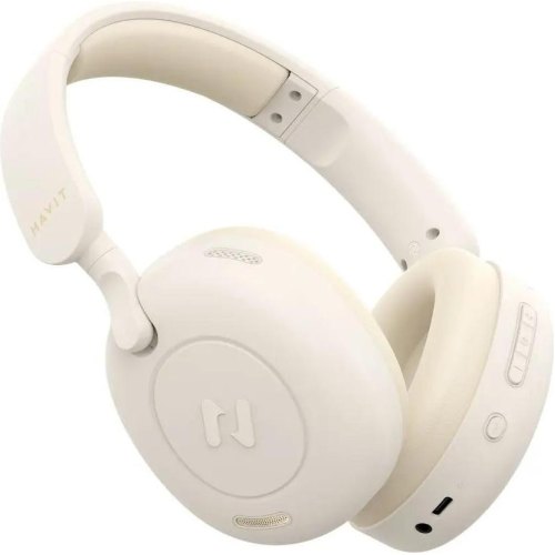 Навушники бездротові Havit HV-H655BT, ANC, Beige