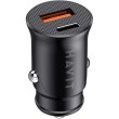 Автомобільний зарядний пристрій Havit HV-CC2022, 20W, USB Type-A/USB Type-C, Black