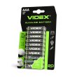 Батарейка VIDEX, лужна, LR03/AAA, 20шт