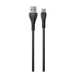Кабель Havit HV-CB642C, USB Type-A to USB Type-C, 2.1A, 1.8м, Black