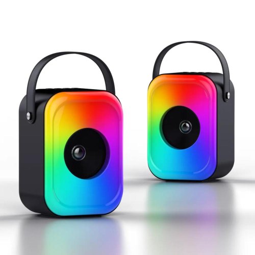 Портативна колонка Havit HV-SQ128BT, 5W, RGB, Black