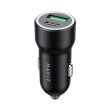 Автомобільний зарядний пристрій Havit HV-CC613, USB Type-A/USB Type-C, 20W